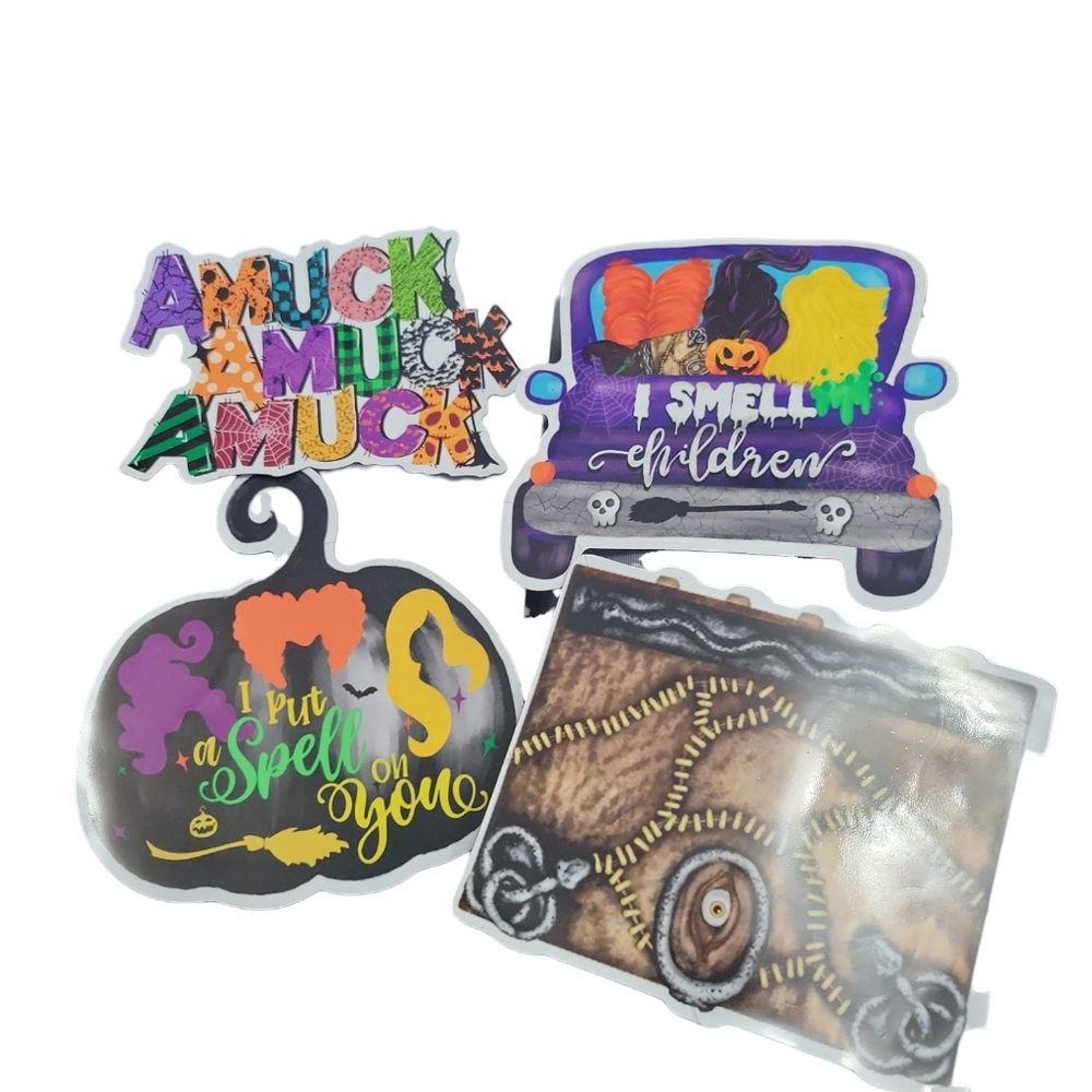Hocus Pocus Sanderson sister decorative magnets approx 6" x8" depending on style